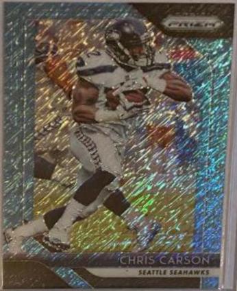 Chris Carson [Blue Shimmer] #24