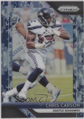 Chris Carson [Camo Prizm] #24