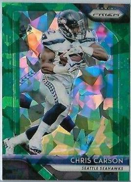 Chris Carson [Green Prizm Crystals] #24