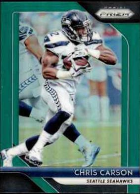 Chris Carson [Green Prizm] #24