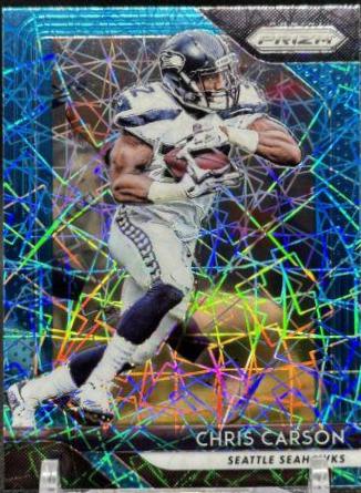 Chris Carson [Lazer Prizm] #24