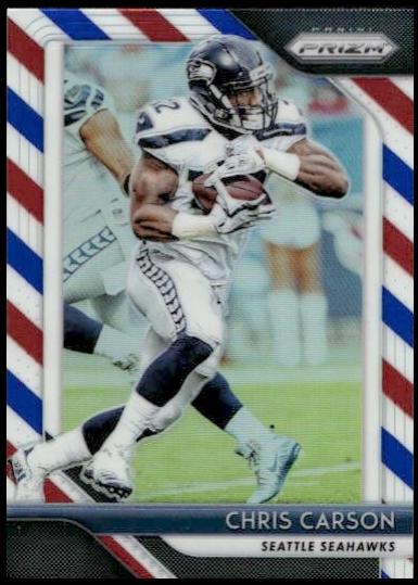 Chris Carson [Red White Blue] #24