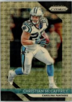 Christian McCaffrey [Gold Prizm Vinyl] #172