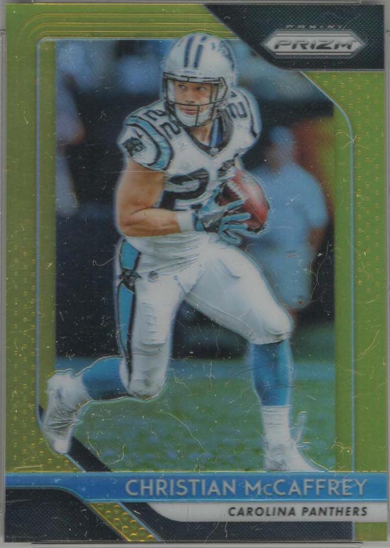 Christian McCaffrey [Gold Prizm] #172