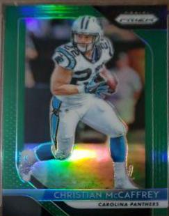 Christian McCaffrey [Green Prizm] #172