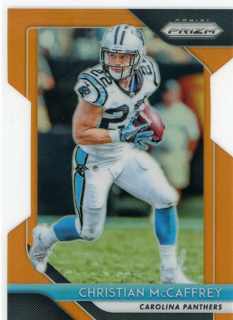 Christian McCaffrey [Orange Prizm] #172