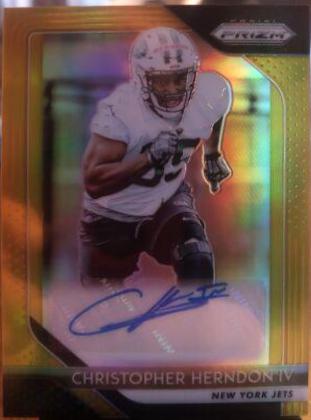 Christopher Herndon IV [Gold Prizm] #271