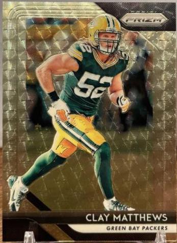 Clay Matthews [Gold Prizm Vinyl] #130