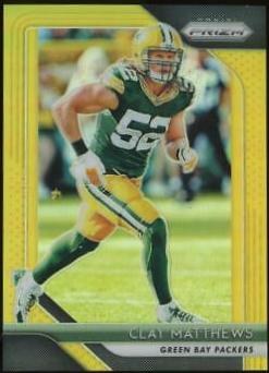 Clay Matthews [Gold Prizm] #130