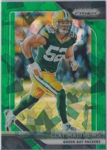 Clay Matthews [Green Prizm Crystals] #130