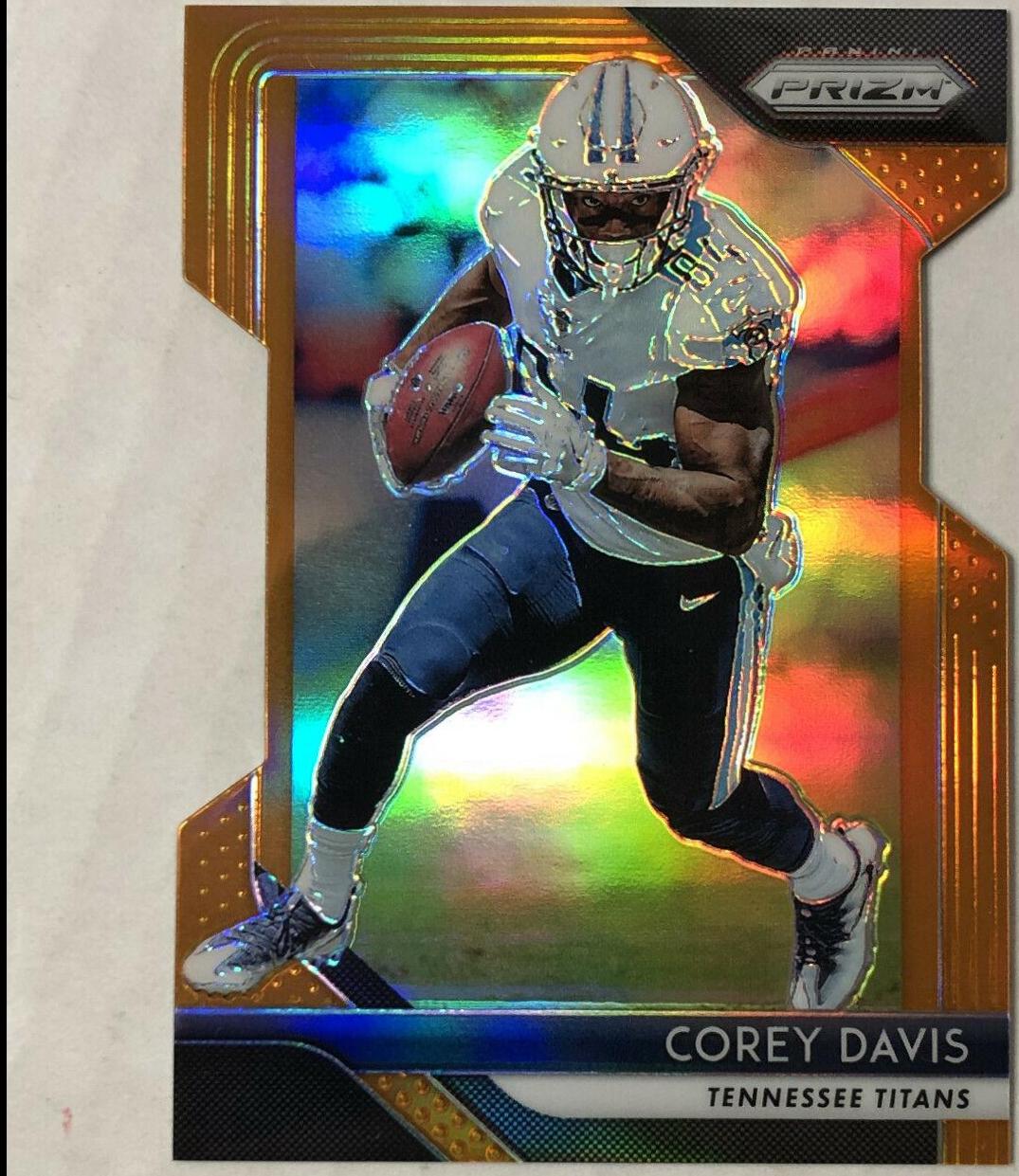 Corey Davis [Orange Prizm] #8