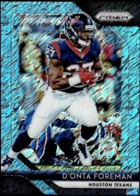 D'Onta Foreman [Blue Shimmer] #126