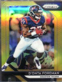 D'Onta Foreman [Gold Prizm] #126