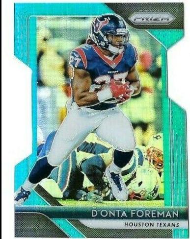 D'Onta Foreman [Light Blue Prizm] #126