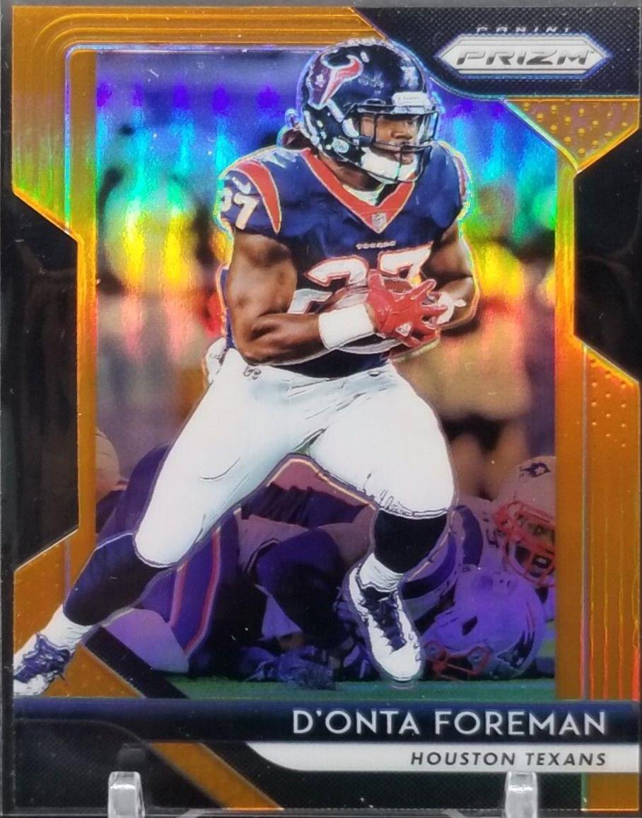 D'Onta Foreman [Orange Prizm] #126