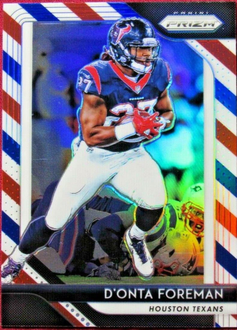 D'Onta Foreman [Red White Blue] #126