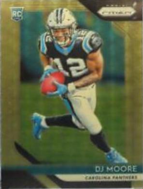 DJ Moore [Gold Prizm Vinyl] #207