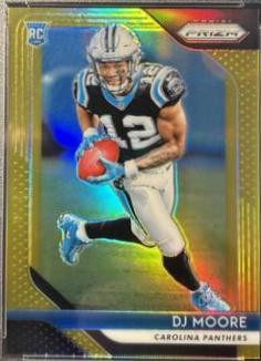 DJ Moore [Gold Prizm] #207