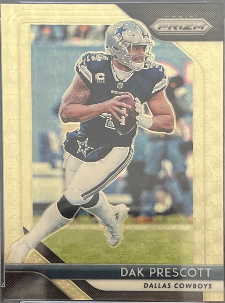 Dak Prescott [Gold Prizm Vinyl] #145