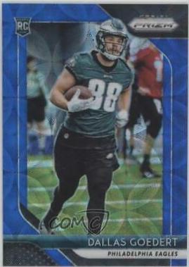 Dallas Goedert [Blue Scope Prizm] #299