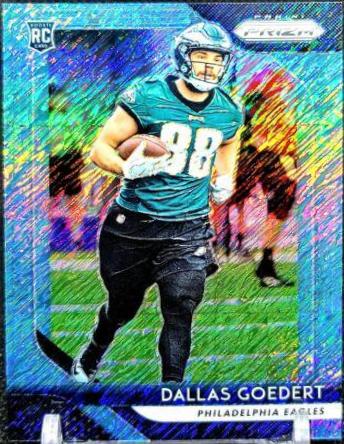 Dallas Goedert [Blue Shimmer] #299