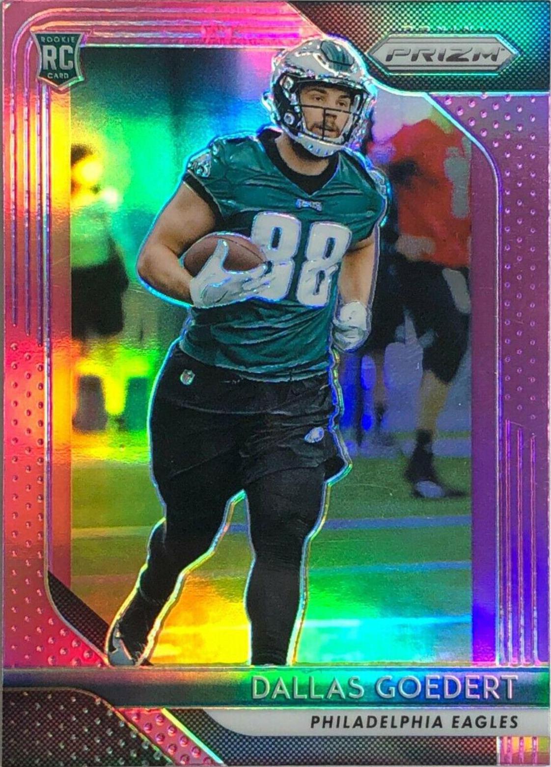Dallas Goedert [Pink Prizm] #299