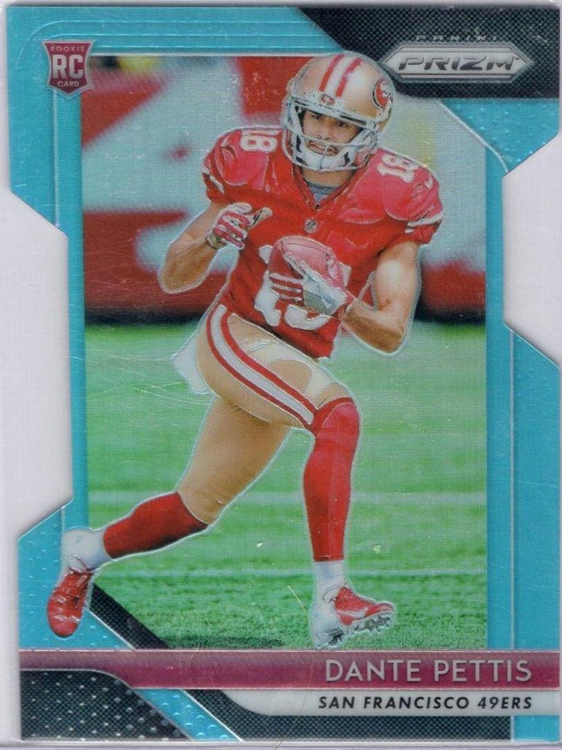 Dante Pettis [Light Blue Prizm] #218