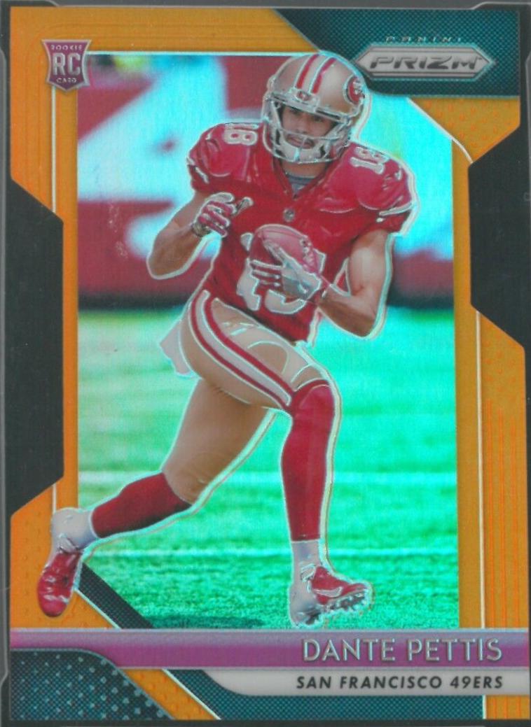 Dante Pettis [Orange Prizm] #218