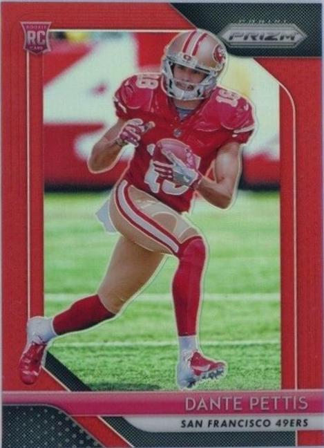 Dante Pettis [Red Prizm] #218