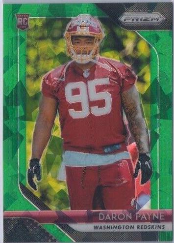 Daron Payne [Green Prizm Crystals] #245