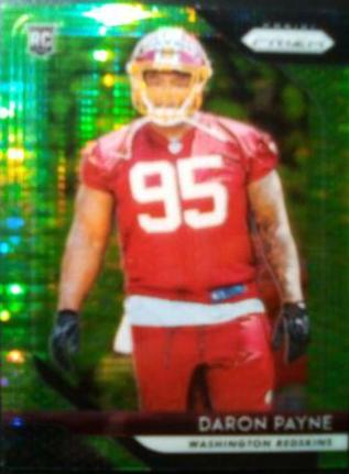 Daron Payne [Green Prizm] #245
