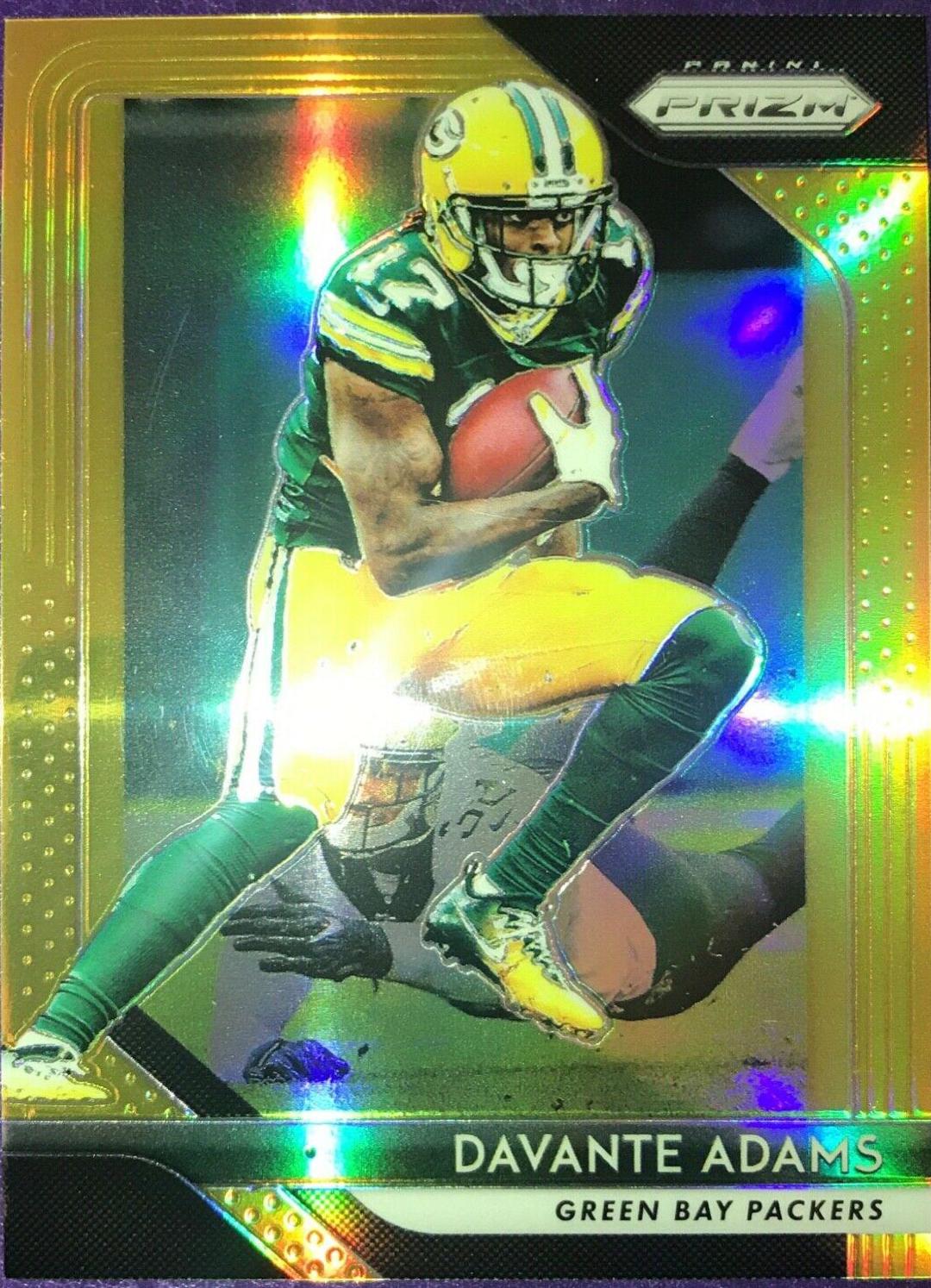 Davante Adams [Gold Prizm] #129
