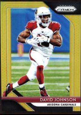 David Johnson [Gold Prizm] #196