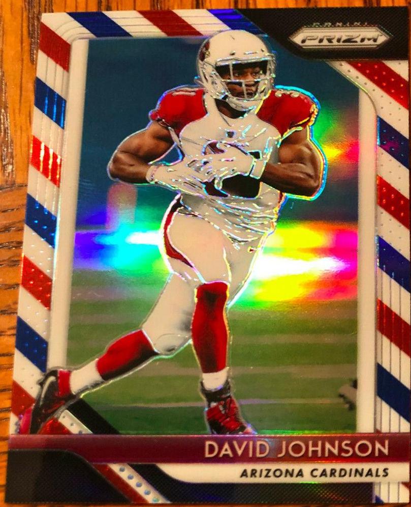 David Johnson [Red White Blue] #196