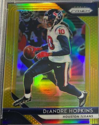 DeAndre Hopkins [Gold Prizm] #122