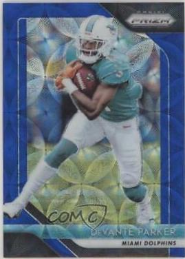 DeVante Parker [Blue Scope Prizm] #88