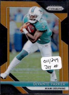 DeVante Parker [Orange Prizm] #88