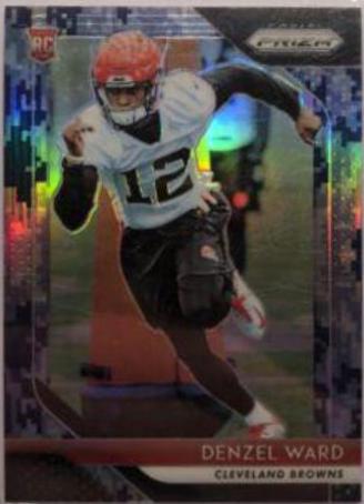 Denzel Ward [Camo Prizm] #241
