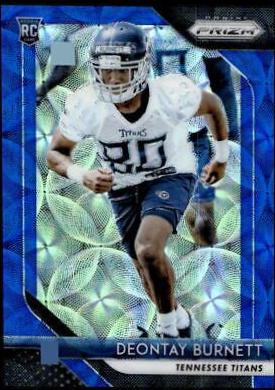Deontay Burnett [Blue Scope Prizm] #295