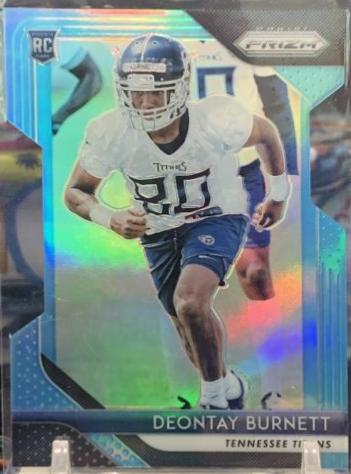 Deontay Burnett [Light Blue Prizm] #295