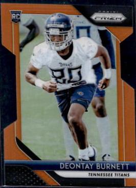 Deontay Burnett [Orange Prizm] #295