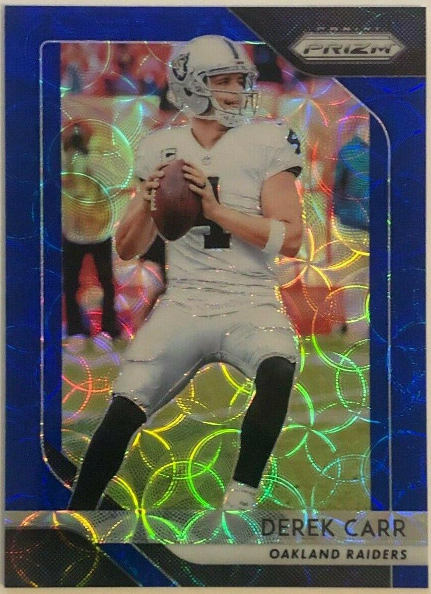 Derek Carr [Blue Scope Prizm] #45
