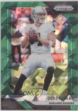 Derek Carr [Green Prizm Crystals] #45