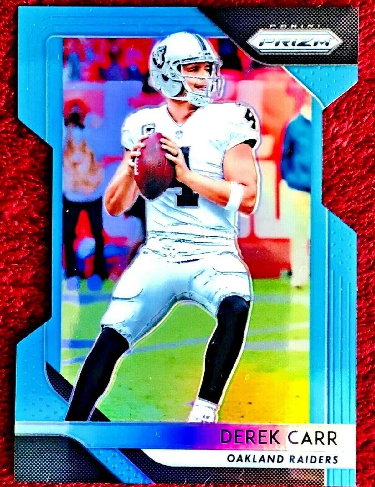Derek Carr [Light Blue Prizm] #45
