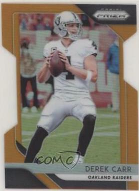 Derek Carr [Orange Prizm] #45
