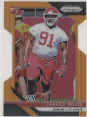 Derrick Nnadi [Orange Prizm] #265