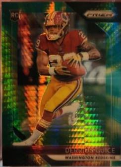 Derrius Guice [Hyper Prizm] #221