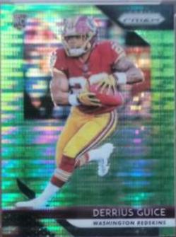 Derrius Guice [Neon Green Pulsar] #221
