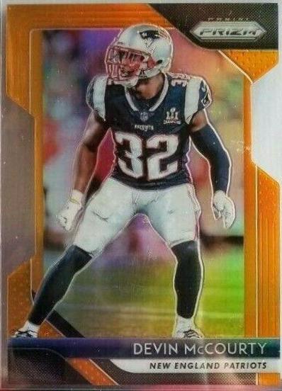 Devin McCourty [Orange Prizm] #71