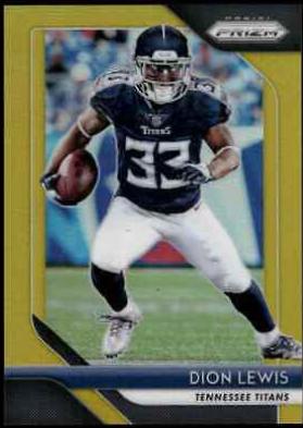 Dion Lewis [Gold Prizm] #10